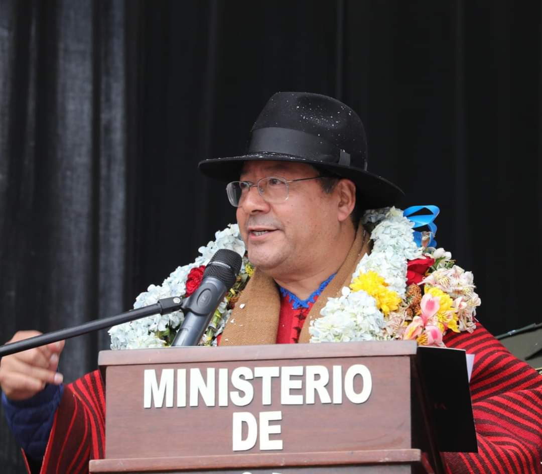 Presidente Arce inicia obras para la industrialización de la papa en El Alto